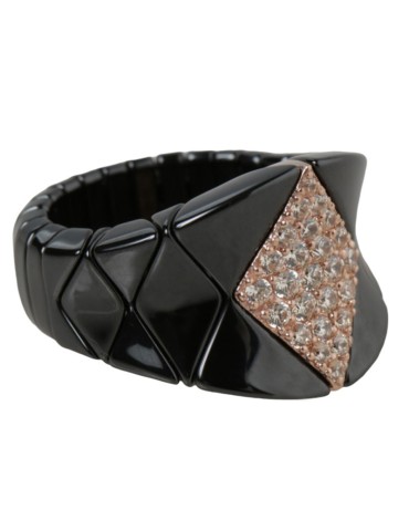 Anello Roberto Demeglio - Diva - Ceramica - Diamanti Brown - 906NDBWOR
