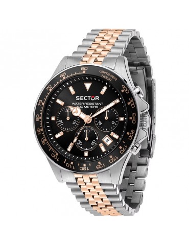 Sector Watch Man - 230 Chronograph 43mm Black Rose Gold - 0