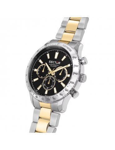 Orologio Sector - 270 Multifunzione 45mm Nero Gold - R3253578026 2