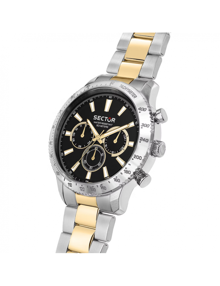 Sector Men's Watch - 270 Multifunction 45mm Black Gold - 0