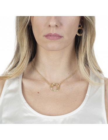 Boccadamo-Magic Circle-Mediterranea-Circular Element Necklace-XGR571D 2