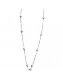 Collana Boccadamo - Je Suis - Bronzo Rodiato - Sfere -XGR111
