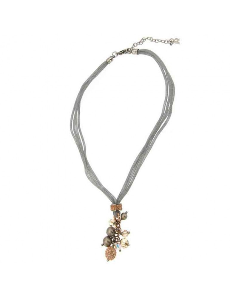 Boccadamo Necklace - Mediterranean Line - Cluster Pendant -XGR033CH
