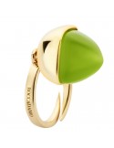 Boccadamo Ring - Caleida - Gold Bronze - Olivine Crystal -XAN161DV