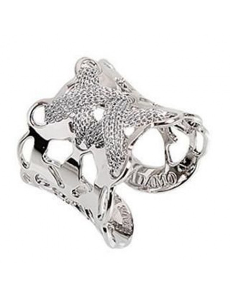 Anello Boccadamo - Svasato - Corsetto - Lamè Argentato - XAN035
