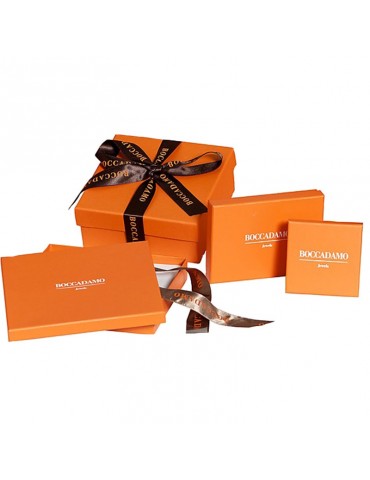 Anello Boccadamo -  Corsetto - Rosè Gold - Alcantara® Nera - XAN033RS 2