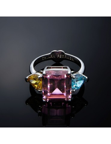 Anello Chiara Ferragni - Princess Rainbow - Zirconi Colorati - J19AVS06010 2