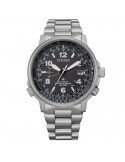 Citizen Men's Watch - Radio Controlled Pilot Eco-Drive 42.5mm Black - 0
