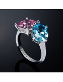 Anello Chiara Ferragni - Princess Rainbow - Zirconi Rosa e Blu - J19AVS07014