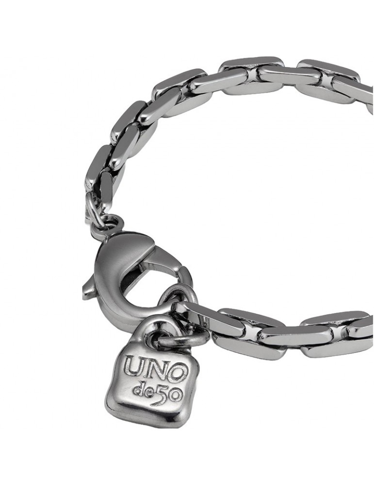 Bracciale Uno de 50 - Mercurio - Catena - Misura L - PUL1877NGR0000L