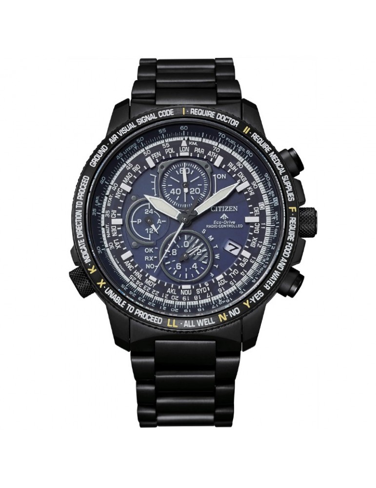 Orologio Citizen Sky Radiocontrollato Eco-Drive 44mm AT819585L
