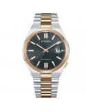 Orologio Citizen - Automatico 40mm - Argento - Rose Gold - NJ015480H