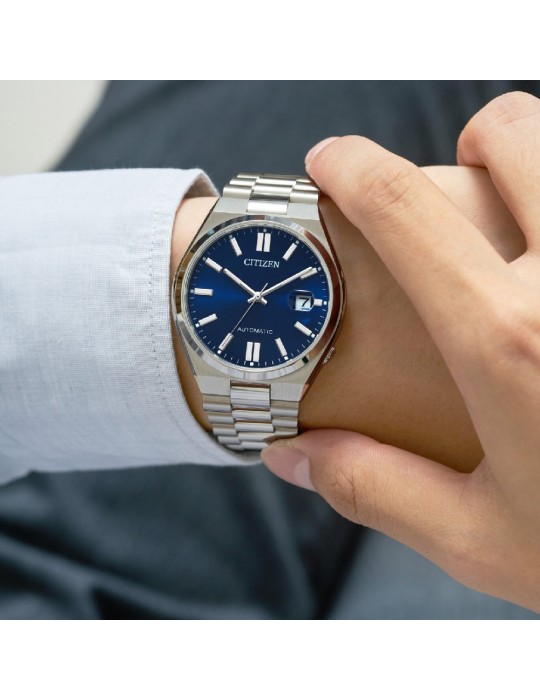 Orologio Citizen Uomo - Meccanico - Automatico 40mm Blu - NJ015081L