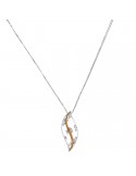 Collana Chimento - Oro Bianco - Pendente - Diamanti  - 1G05002B17450