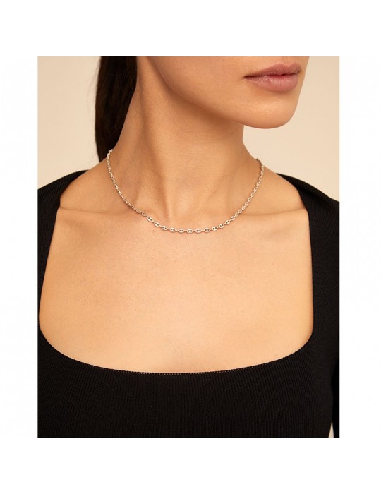 Uno de 50 Necklace - Personalization - Chain 3 - Chain-COL1365MTL0000U