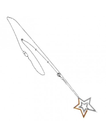 Collana Chimento - Oro - Stella - Diamanti Naturali - 1G06193B17450 2