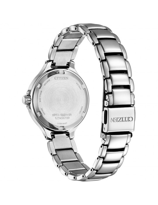 Orologio Citizen - Eco-Drive - 32mm Super Titanio Madreperla - Diamanti - EW268084Y
