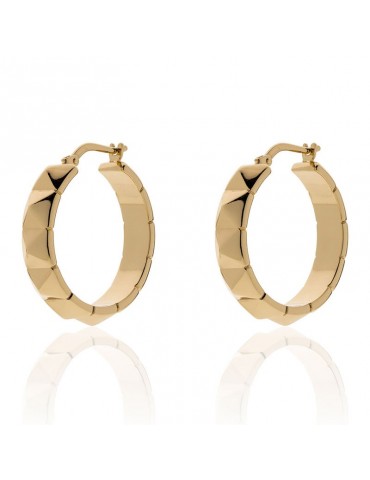 Orecchini Unoaerre - Classica - Bronzo - Piramidi - Gold-EXO44199R-1AR