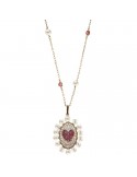 Collana Rue Des Mille - Galactica - Pendente -Zirconi-Perle-CLZ013M1AU