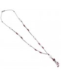 Chirico necklace with white agate for woman - 0