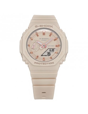 Orologio Casio Unisex - G-Shock-Multifunzione-Beige-43 mm-GMAS21004AER 2