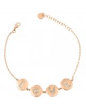 Bracciale Rue Des Mille - Stardust Alphabet-Rose Gold-Love-BRZPASTLOVE
