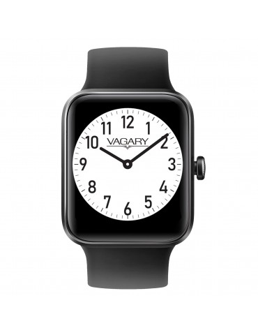Vagary Smartwatch Watch - Digital 34.5 x 41 mm Black White - 0