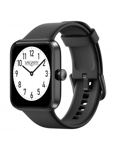 Vagary Smartwatch Watch - Digital 34.5 x 41 mm Black White - 0 2