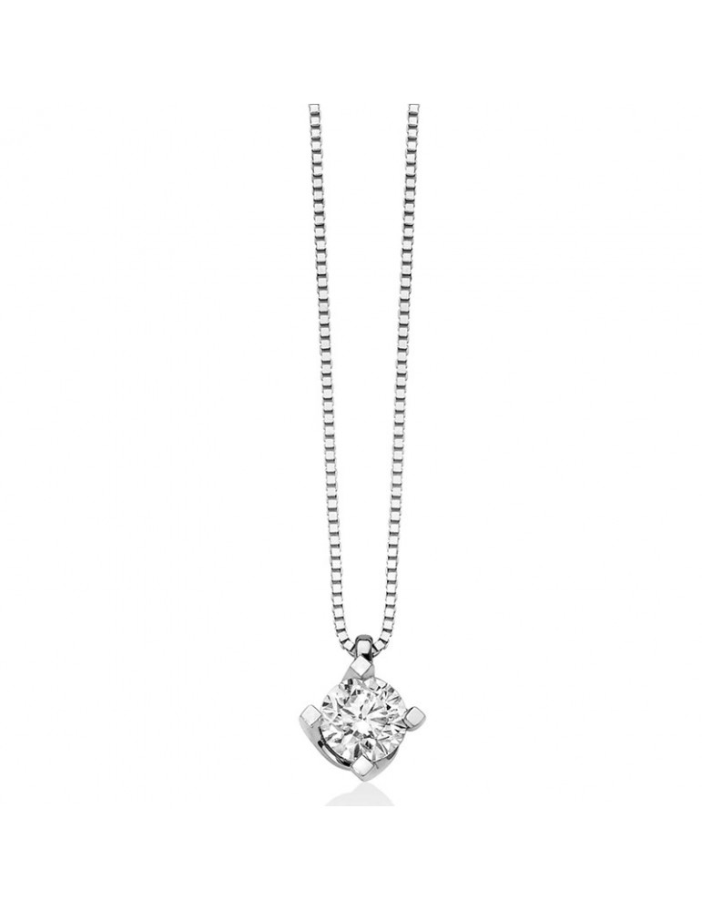 Collana Miluna - Premium Diamonds - Punto Luce - Oro - Diamanti - CLD5065