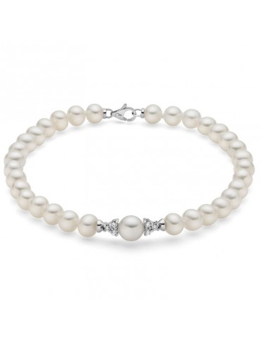 Bracciale Miluna - Perle Oriente - Diamanti Naturali - PBR3353