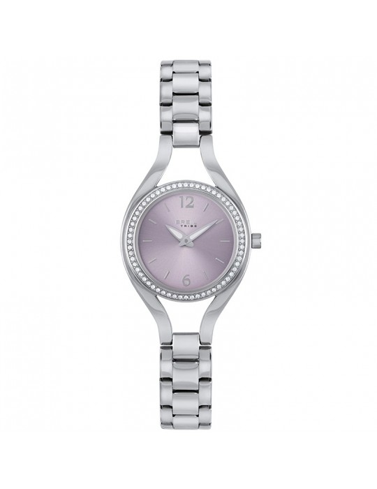 Breil Watch - Elettra - Only Time - Silver - 29.5 mm -Lilac-EW0587
