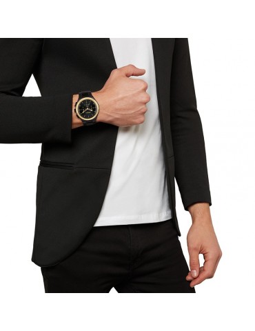 Breil Watch - Bend - Chronograph - Black - 43 mm - Gold - TW1970 2