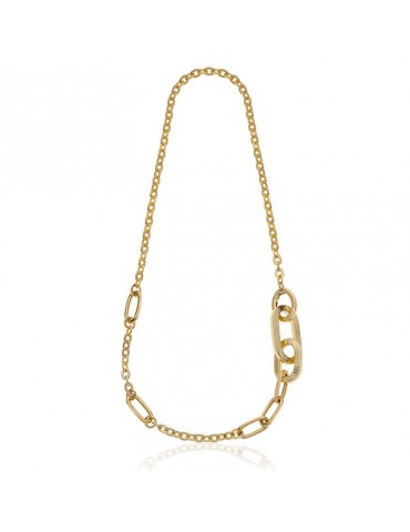 Collana Unoaerre da Donna - Square - Lunga - Gold - Catena - 4EXH0044G
