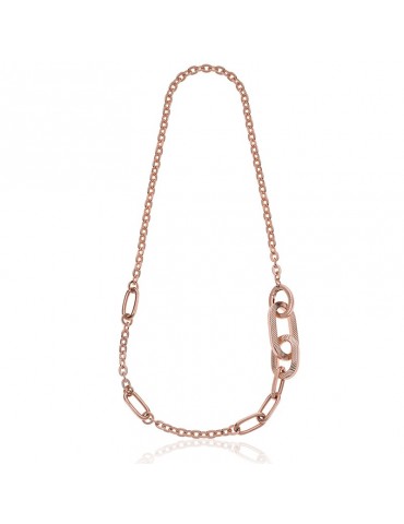 Collana Unoaerre - Square - Lunga - Rose Gold - Catena - 4EXH0044B
