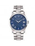 Bulova Men's Watch - Wilton Time and Date 41mm Blue - 0