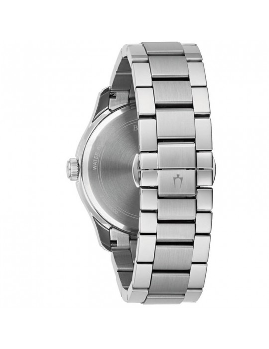 Bulova Men's Watch - Wilton Time and Date 41mm Blue - 0