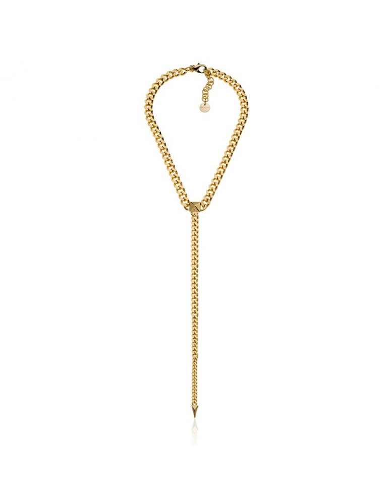 Collana Unoaerre - Piramidi - Groumette ad Y - Gold - 8EXH0024G