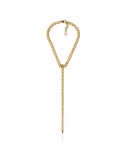 Unoaerre Necklace - Pyramids - Y Groumette - Gold - 8EXH0024G