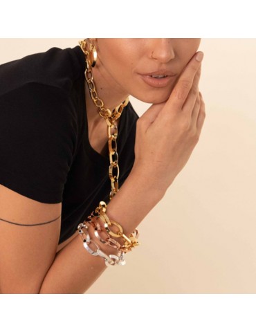 Unoaerre Bracelet - Classic - 925% Silver - Forzatina - EXB4964B 2