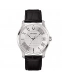 Bulova Watch Man - Wilton Time and Date 41mm Silver Black - 0