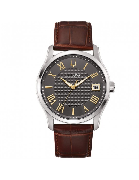 Orologio Bulova - Wilton Tempo - Data 41mm Antracite Gold - 96B389
