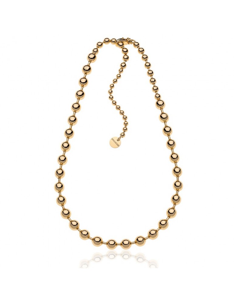 Collana Unoaerre - Catene Gold - Pallini a Scalare - EXH5204G