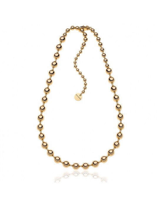 Collana Unoaerre - Catene Gold - Pallini a Scalare - EXH5204G