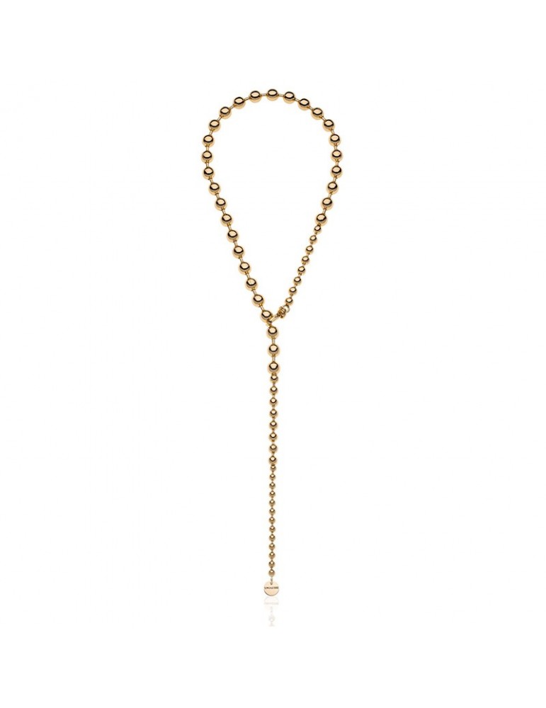 Collana Unoaerre - Catene Gold - Pallini a Scalare - EXH5204G