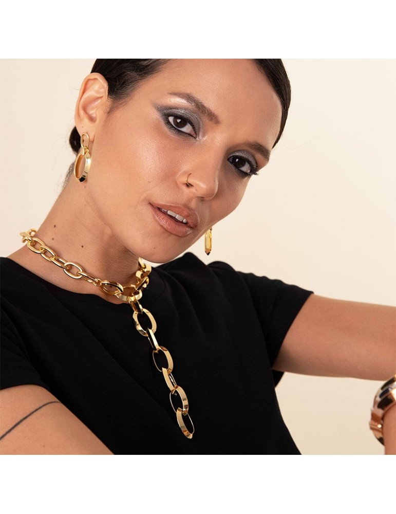Collana Unoaerre - Classica - Gold - Catena Forzatina - EXH5244G