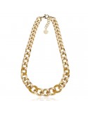 Collana Unoaerre-Colors-Catena Groumette - Beige-Nocciola-7EXH0024006G
