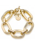 Bracciale Unoaerre - Square Gold - Catena Forzatina - 4EXB0055