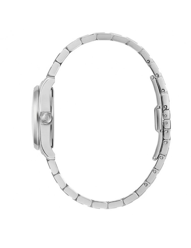Bulova Woman's Watch - Wilton Time and Date 29 mm Rose Gold Silver - 0