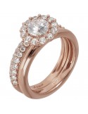 Set di Anelli Bronzallure - Altissima - Solitario - Fedina -WSBZ00509W