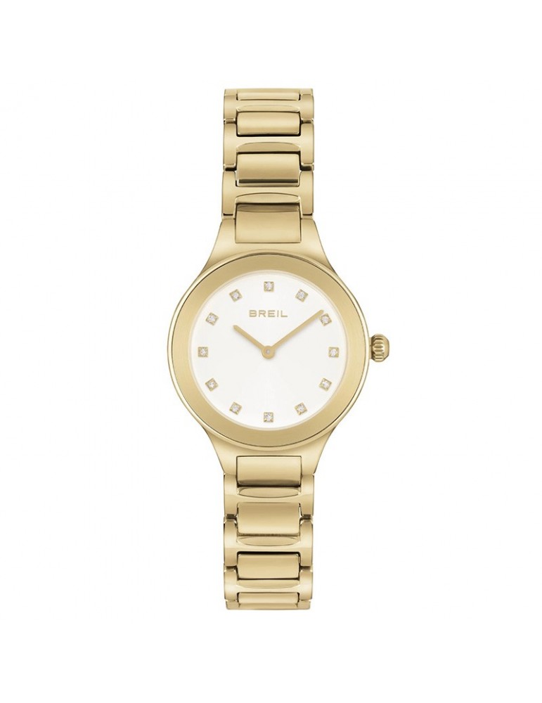Orologio Breil - Sheer - Solo Tempo - 32 mm - Gold - Cristalli -TW1965